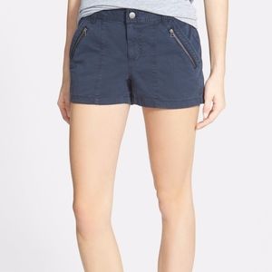 HINGE Vintage Military Shorts Navy Indigo NEW Sz 6